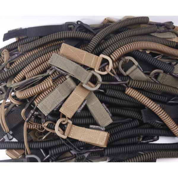 Страхувальний спіральний шнур Guardian OD Green