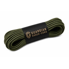 Elastic cord Guardian Shock Cord 6 mm - OD Green