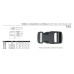 Side-buckle 2M 795 25mm.