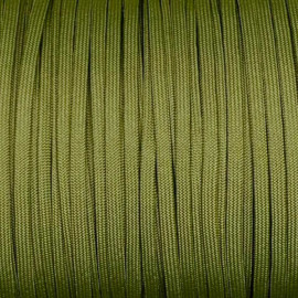 Army Green Guardian Paracord 650 Coreless Flat