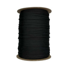 Black Guardian Paracord 650 Coreless Flat Black Guardian Paracord 650 Coreless Flat