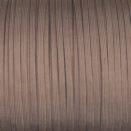 Chocolate Brown Guardian Paracord 650 Coreless Flat