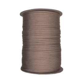 Chocolate Brown Guardian Paracord 650 Coreless Flat