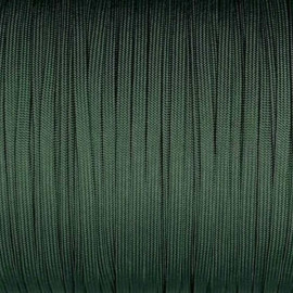 Dark Green Guardian Paracord 650 Coreless Flat