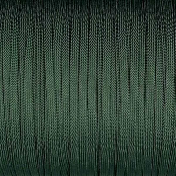 Dark Green Guardian Paracord 650 Coreless Flat