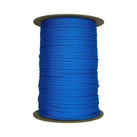 Electric Blue Guardian Paracord 650 Coreless Flat