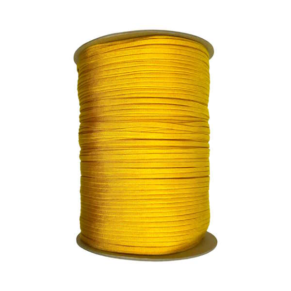 Goldenrod Guardian Paracord 650 Coreless Flat