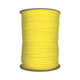 Lemon Yellow Guardian Paracord 650 Coreless Flat