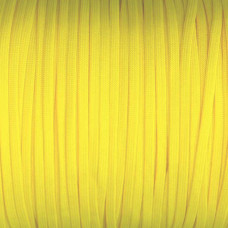 Lemon Yellow Guardian Paracord 650 Coreless Flat