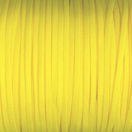 Lemon Yellow Guardian Paracord 650 Coreless Flat