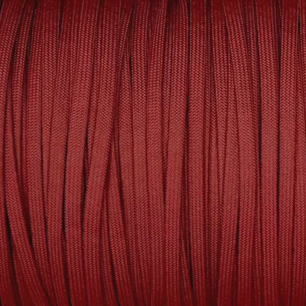 Maroon Guardian Paracord 650 Coreless Flat