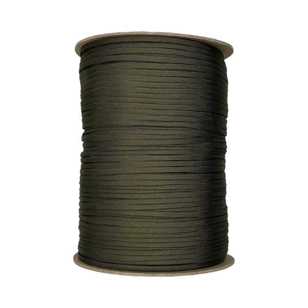 OD Green Guardian Paracord 650 Coreless Flat