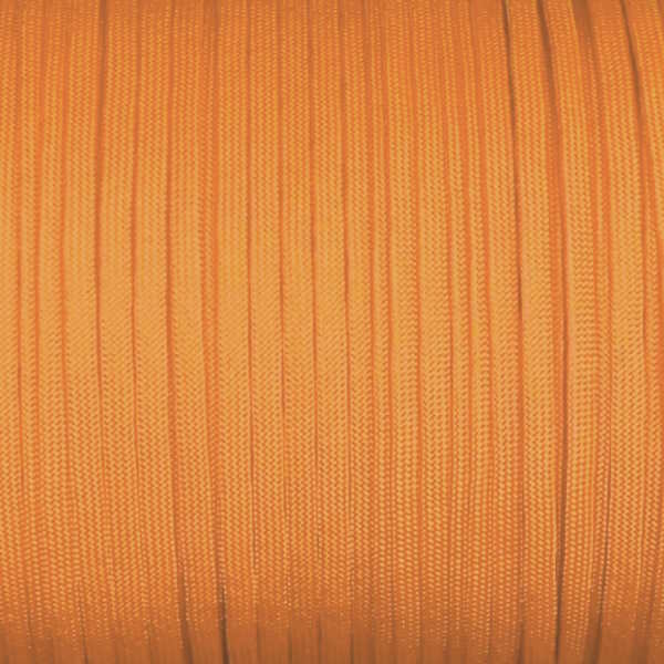 Orange Guardian Paracord 650 Coreless Flat