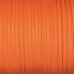 Safety Orange Guardian Paracord 650 Coreless Flat