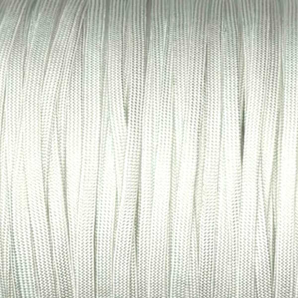 White Guardian Paracord 650 Coreless Flat