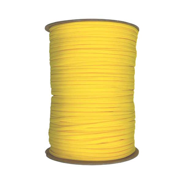 Yellow Guardian Paracord 650 Coreless Flat