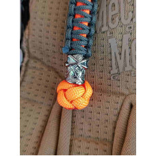 Темляк Ninja Safety Orange Graphite Темляк Ninja Safety Orange Graphite