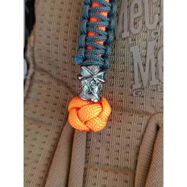 Темляк Ninja Safety Orange Graphite Темляк Ninja Safety Orange Graphite