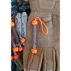 Темляк Ninja Safety Orange Titanium