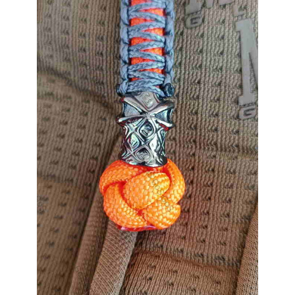 Темляк Ninja Safety Orange Titanium