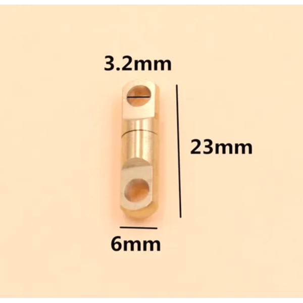 Clasp for bracelet brass