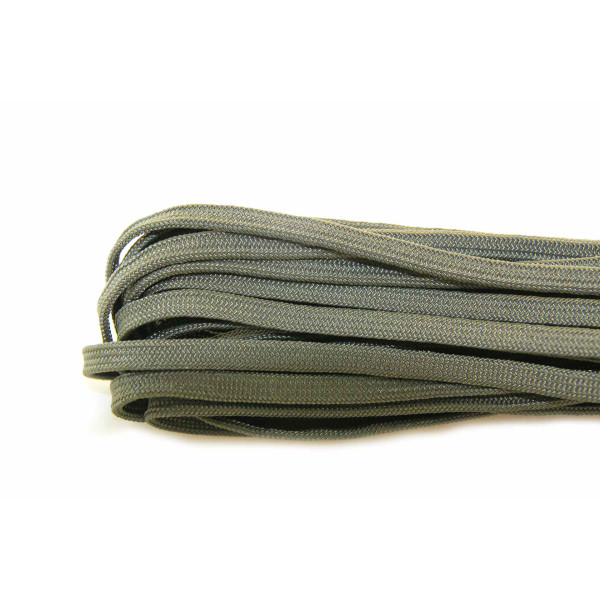 Army Green Guardian Paracord 650 Coreless Flat