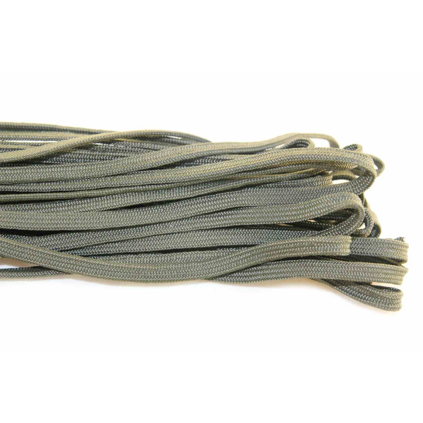 Army Green Guardian Paracord 650 Coreless Flat