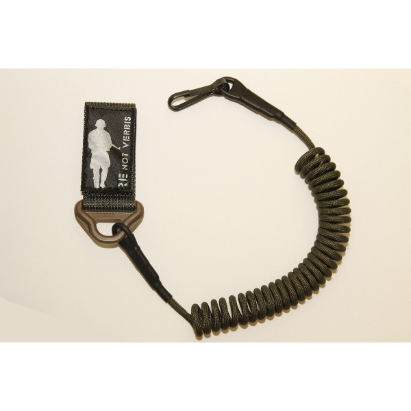 Army Green Guardian Paracord 650 Coreless Flat