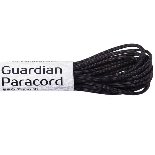Black Guardian Paracord 550 Type III 