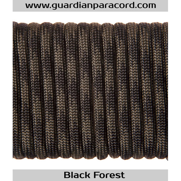 Black  Forest Guardian Paracord 550 Type III 