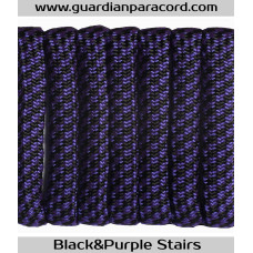 Black&Purple Stairs Guardian Paracord 550 Type III 