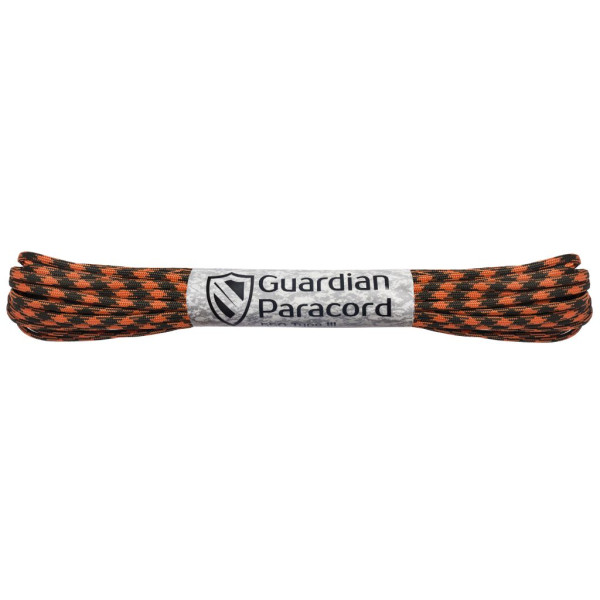 Black&Orange Guardian Paracord 550 Type III