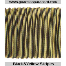Black&Yellow Stripes Guardian Paracord 550 Type III 