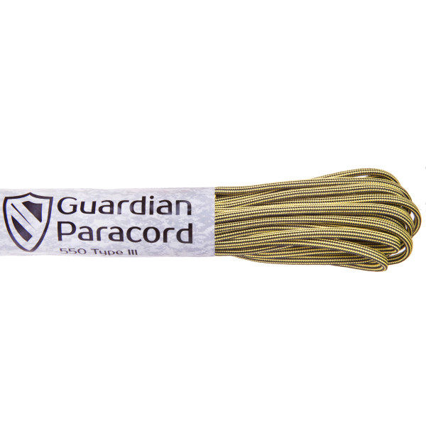 Black&Yellow Stripes Guardian Paracord 550 Type III 