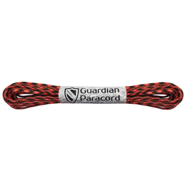 Black&Safety Orange Guardian Paracord 550 Type III 