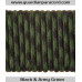 Black & Army Green Guardian Paracord 550 Type III 