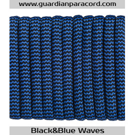 Black&Blue Wave Guardian Paracord 550 Type III 