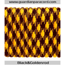 Black&Goldenrod Guardian Paracord 550 Type III Black&Goldenrod Guardian Paracord 550 Type III