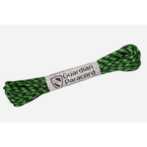 Black&Green Guardian Paracord 550 Type III 