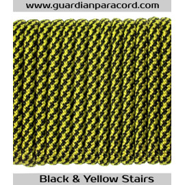 Black&Yellow Stairs Guardian Paracord 550 Type III 
