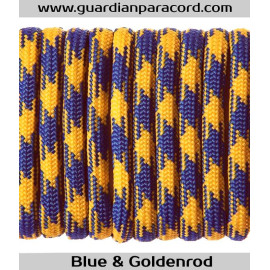 Blue & Goldenrod Guardian Paracord 550 Type III 