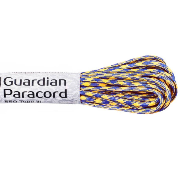 Blue & Goldenrod Guardian Paracord 550 Type III 
