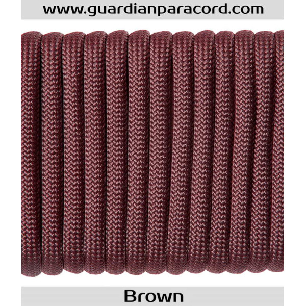 Brown Guardian Paracord 550 Type III 
