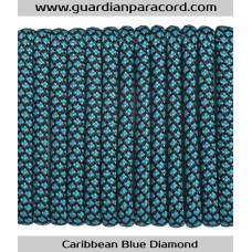 Caribbean Blue Diamond Guardian Paracord 550 Type III 