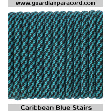 Caribbean Blue Stairs Guardian Paracord 550 Type III 