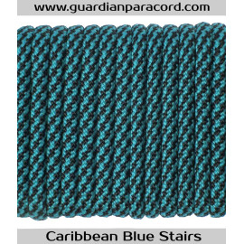 Caribbean Blue Stairs Guardian Paracord 550 Type III 