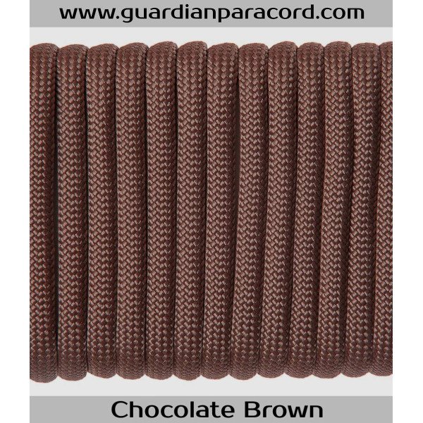 Chocolate Brown Guardian Paracord 550 Type III 