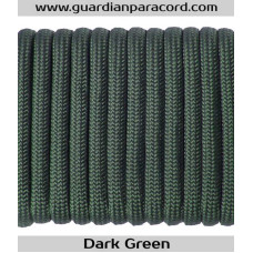 Dark Green Guardian Paracord 550 Type III 