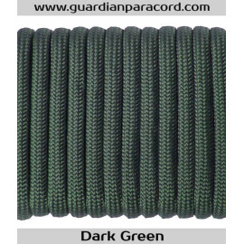 Dark Green Guardian Paracord 550 Type III 