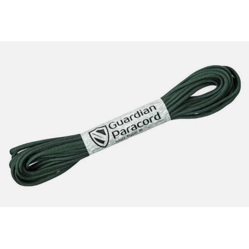 Dark Green Guardian Paracord 550 Type III 
